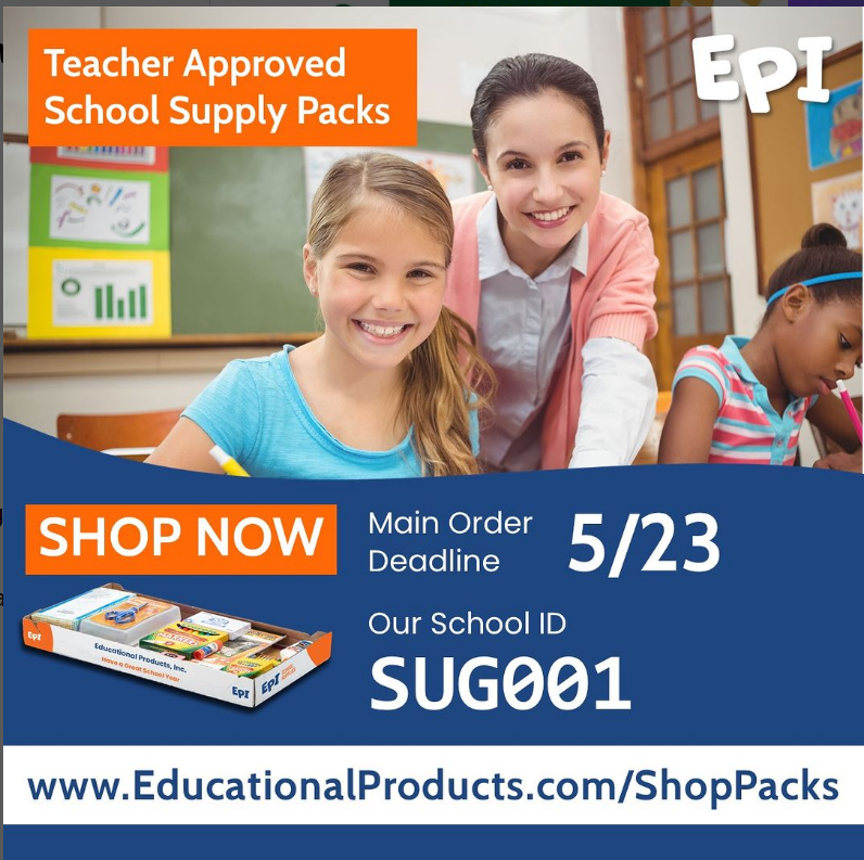  school supply ordering 